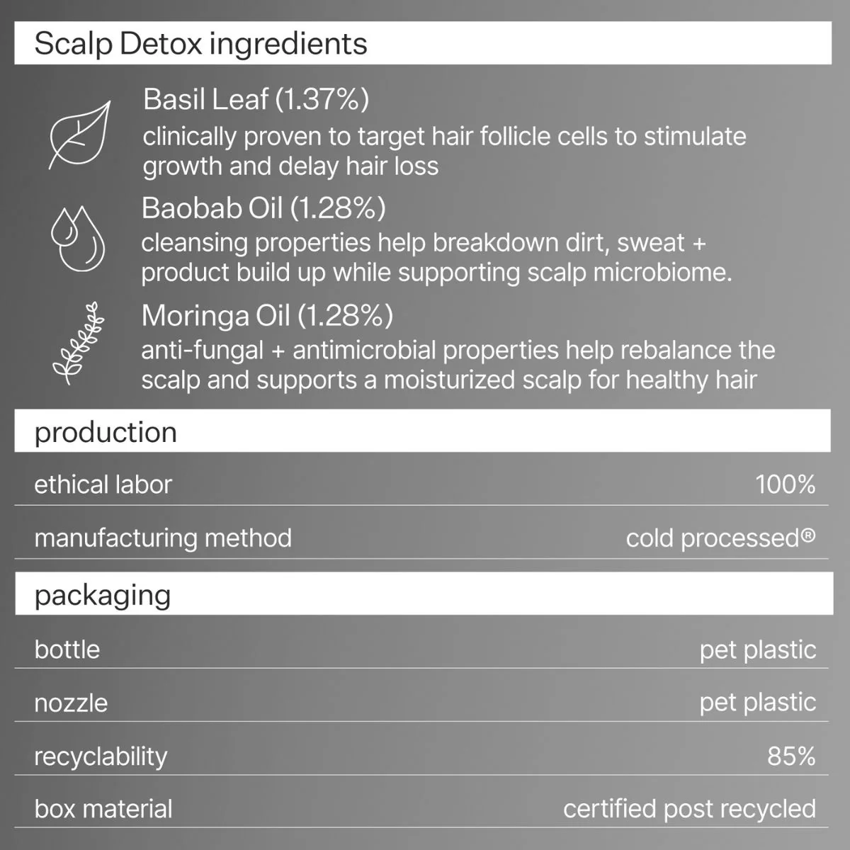 Act+Acre Cold Pressed Scalp Detox 89ml - Image 3