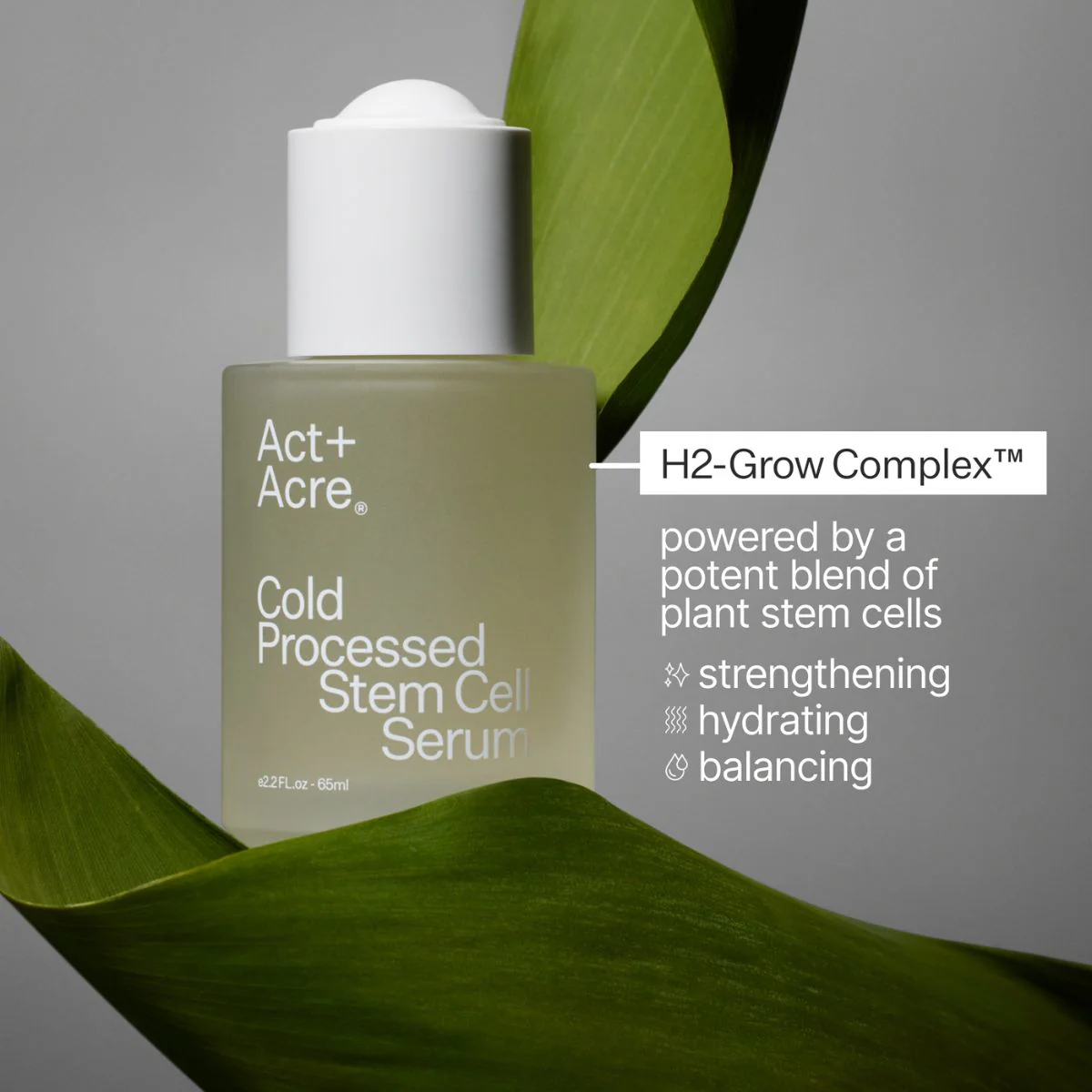 Act+Acre Cold Pressed Stem Cell Serum 65ml - Image 5