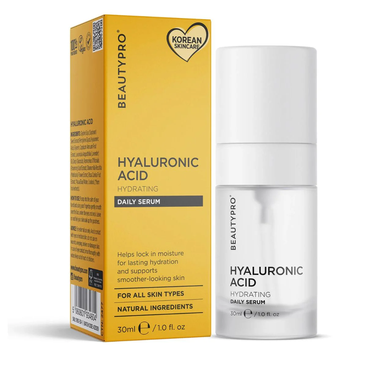 BeautyPro Hyaluronic Aid Hydrating Serum 30ml - Image 2