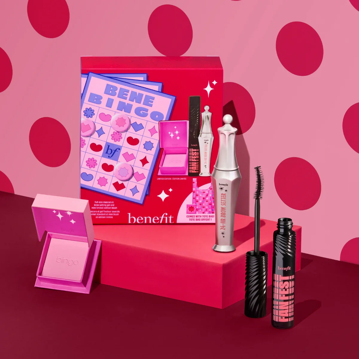 Benefit Benebingo Mascara, Brow & Blush Limited Edition Gift Set 33% OFF. - Image 4