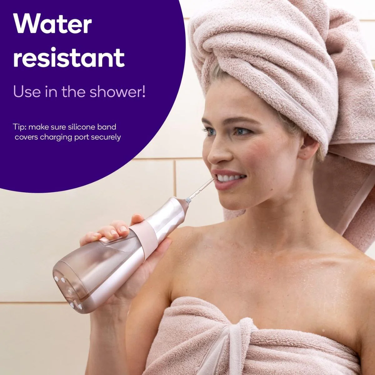 Burst Water Flosser- Black - Image 2