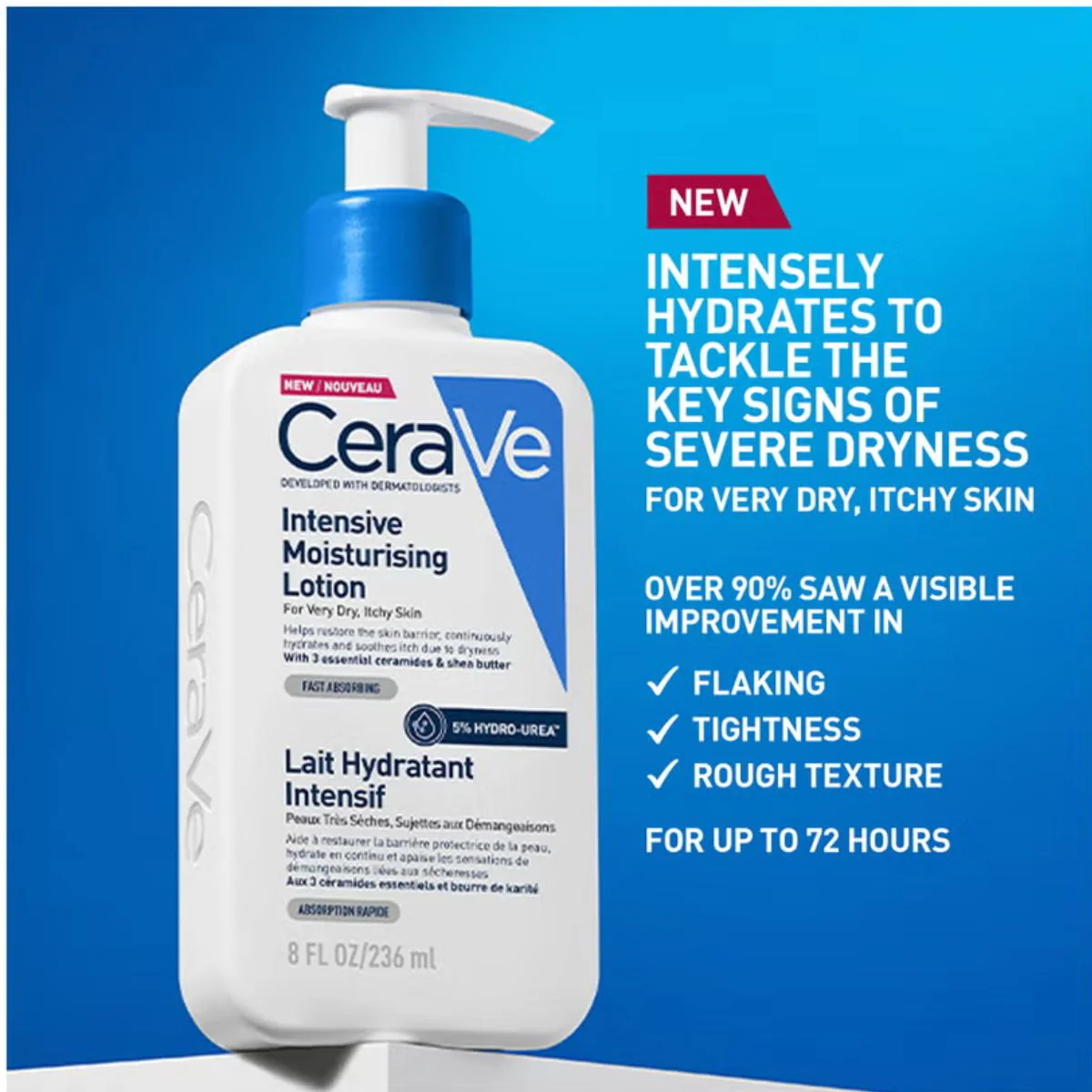 CeraVe Intensive Moisturising Lotion 236ml -NEW - Image 3