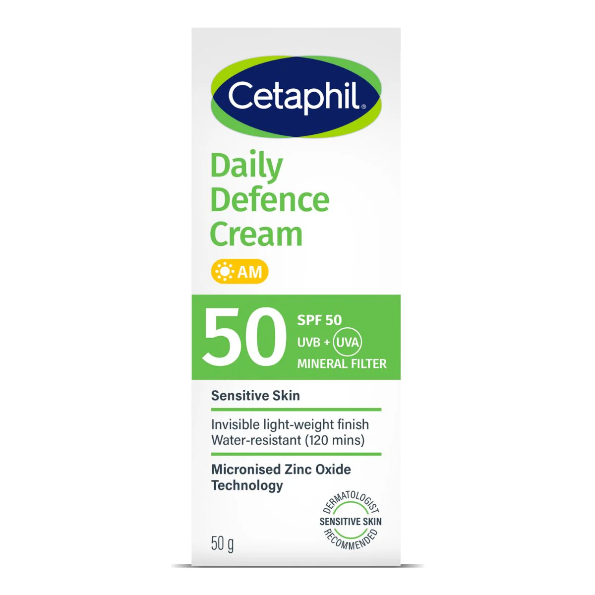 Cetaphil Daily Defence Cream Facial SPF50+ - Image 2