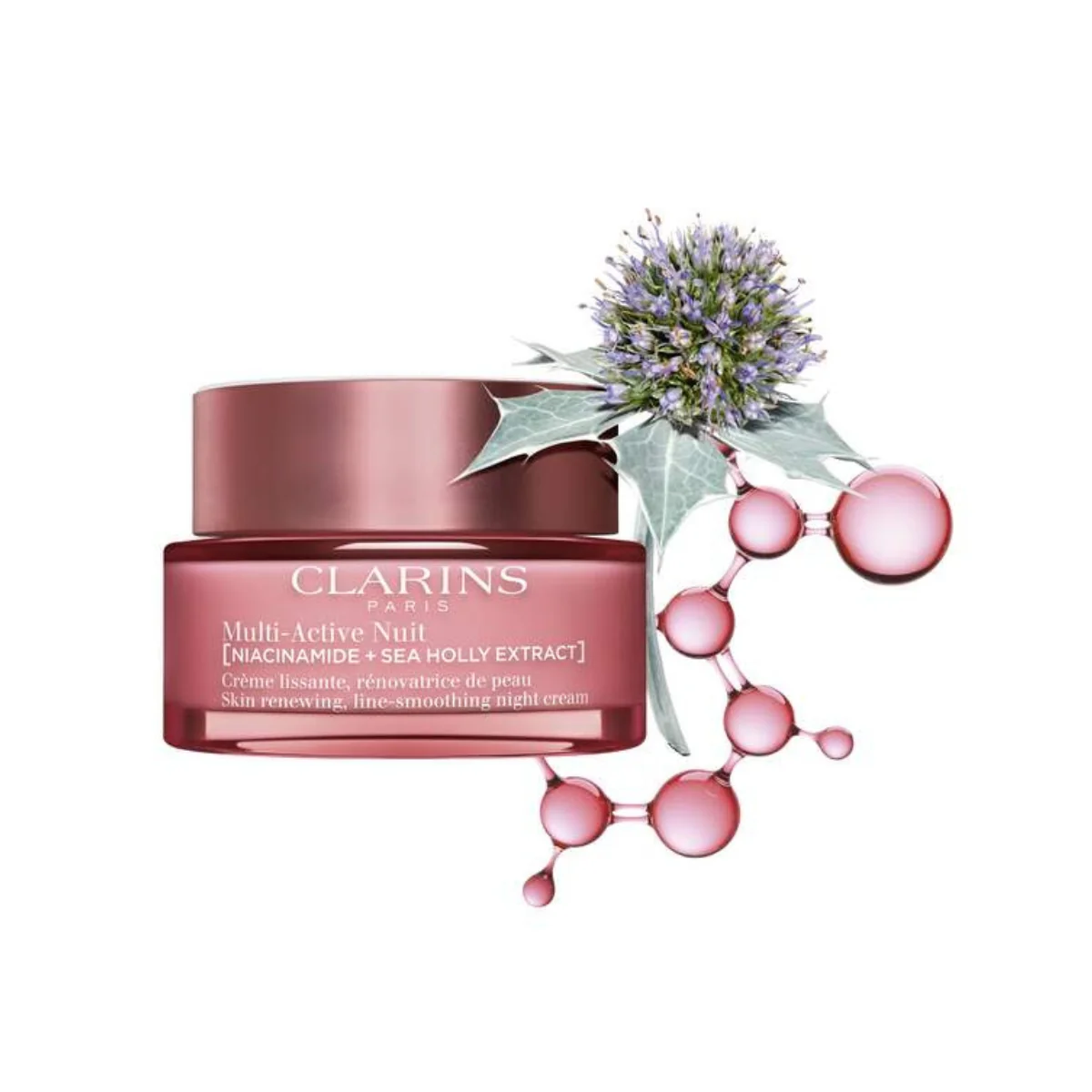 Clarins Multi Active Night Cream for All Skin Types 50ml - Image 2