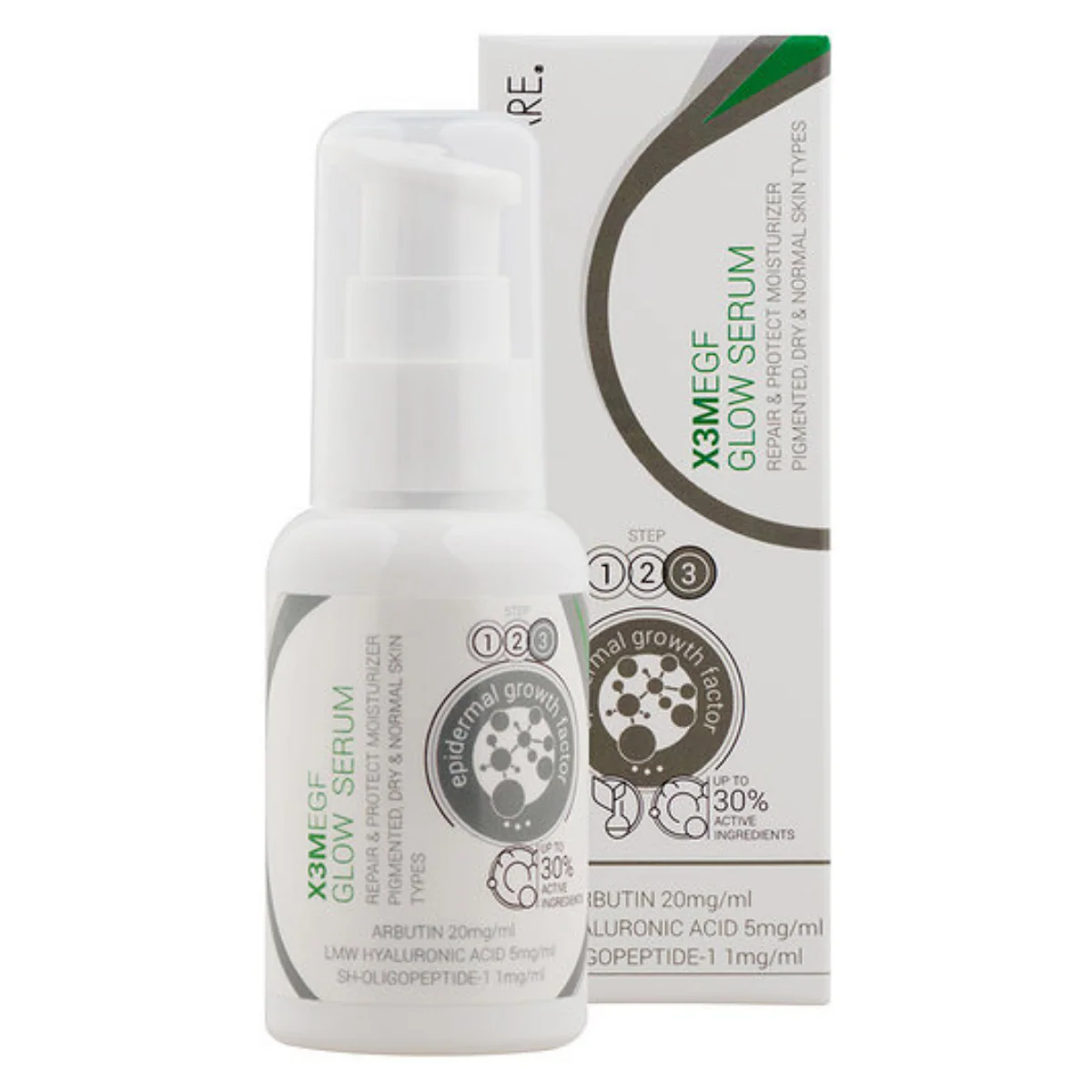Clinicare X3M EGF Glow Serum Moisturiser