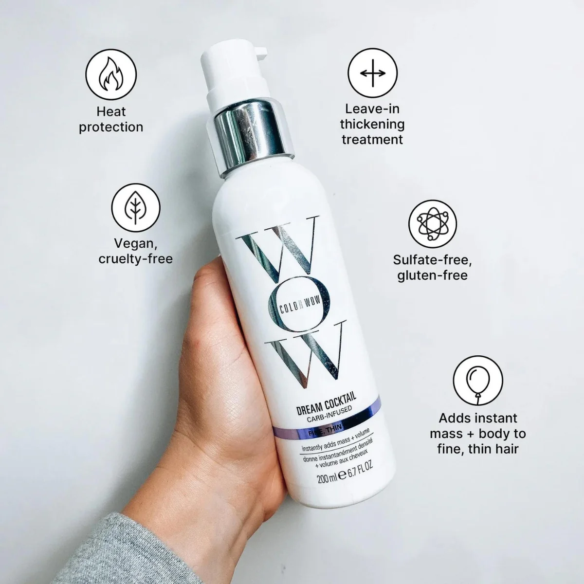 Color Wow Dream Cocktail Carb Infused Fine Hair - Image 2