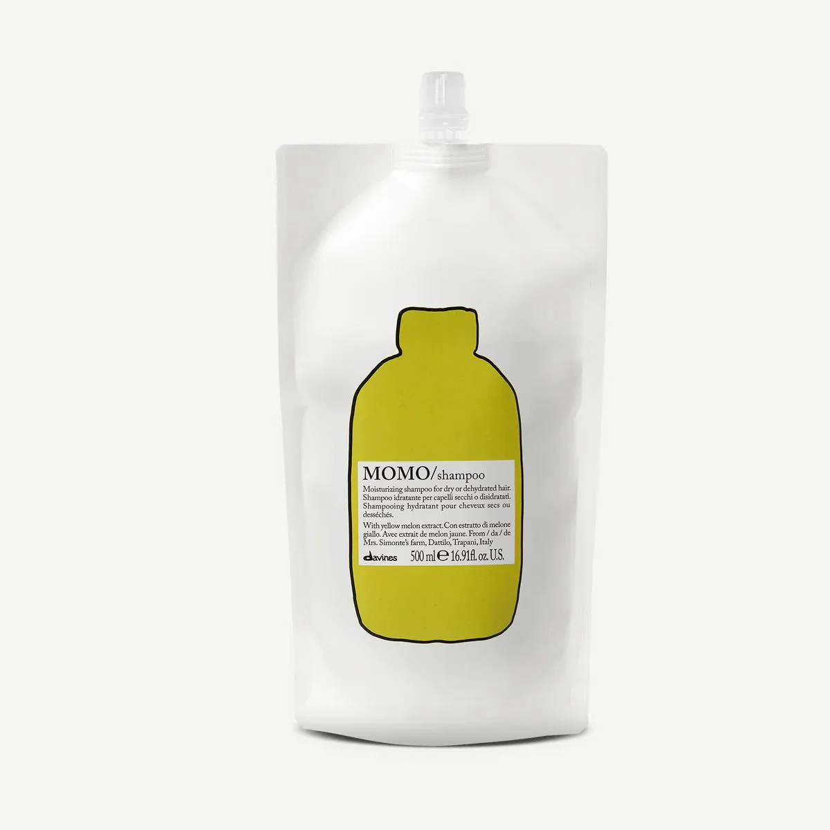 Davines Momo Shampoo Refill 500ml - Image 2