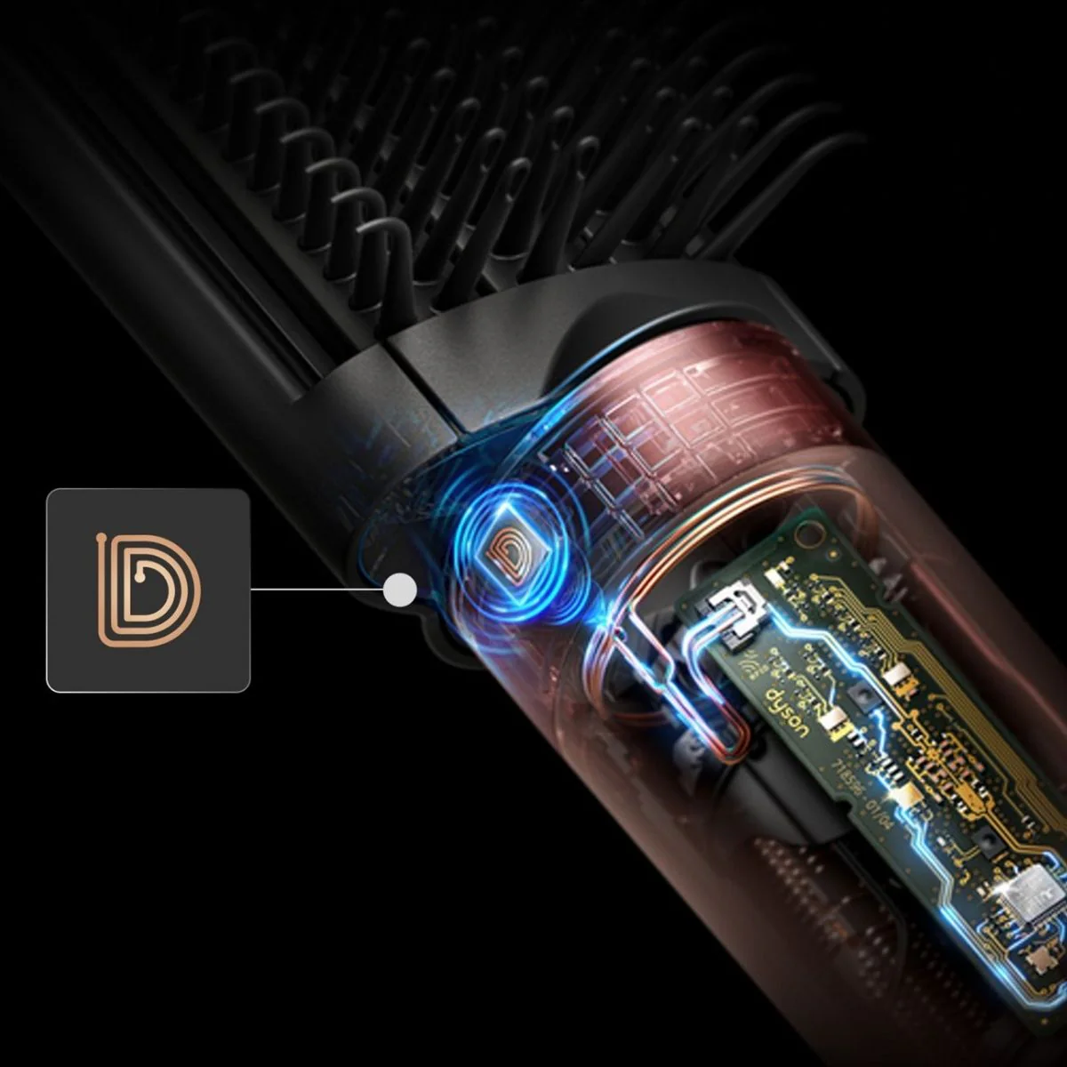 Dyson Coanda 2X Multi-Styler and Dryer for Straight Wavy Hair in Amber Silk - Image 3
