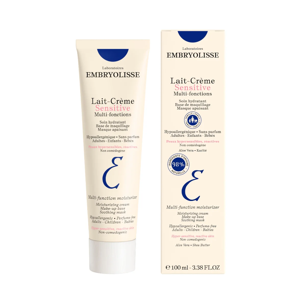 Embryolisse Lait-Créme Sensitive 100ml - Image 2