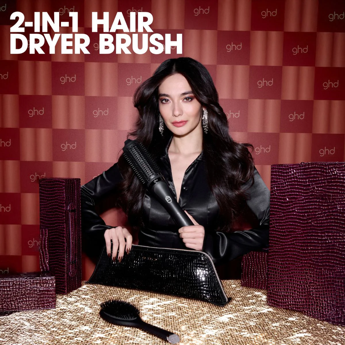 Ghd Duet Blowdry Gift Set with Dressing Brush - Image 2