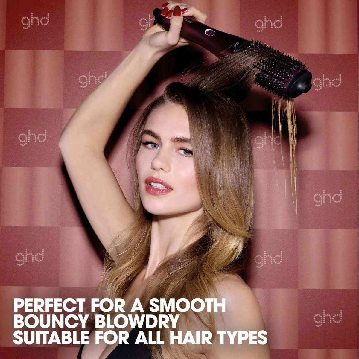 Ghd Duet Blowdry in Cherry with Volume Forever & Dressing Brush - Image 5