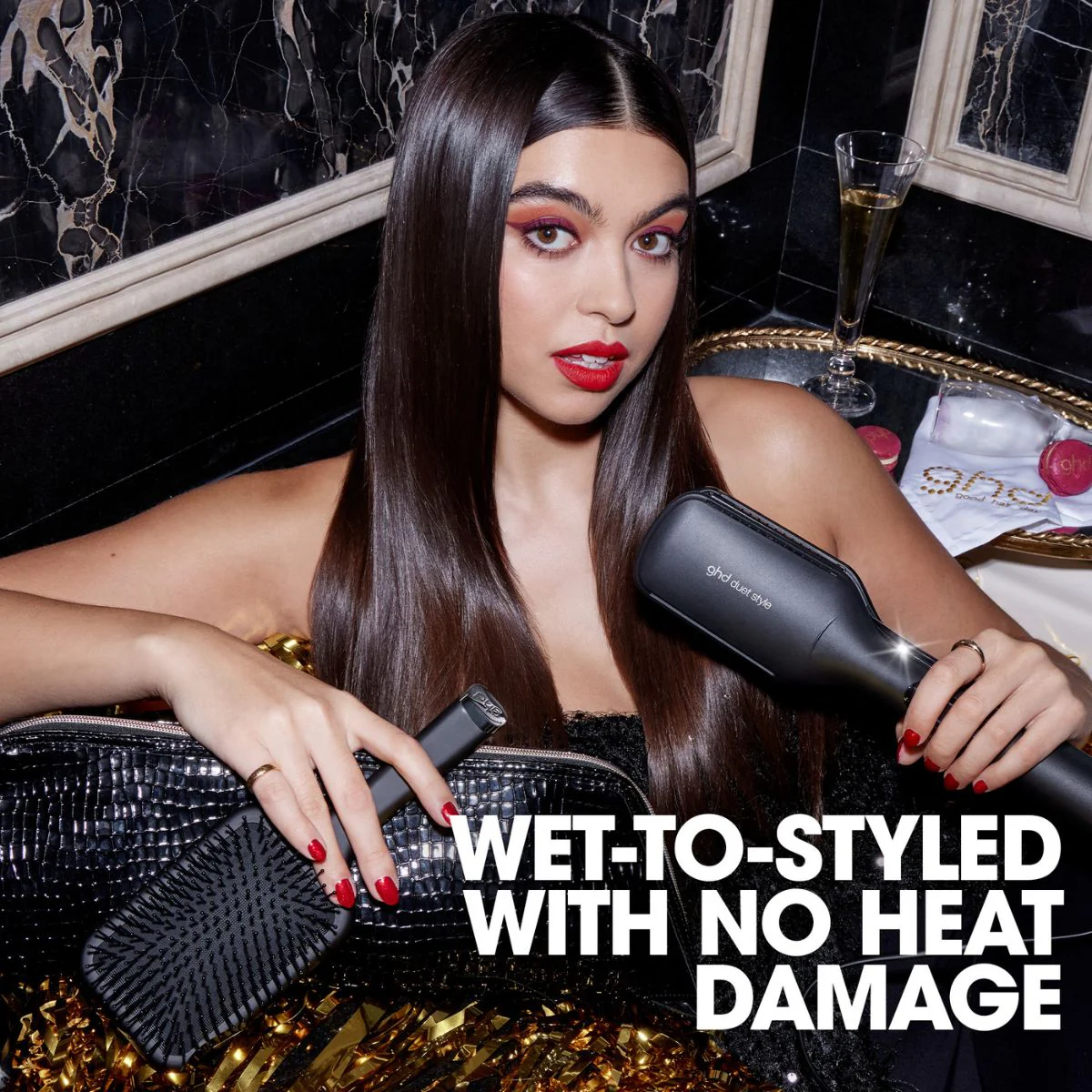 Ghd Duet Style Hot Air Styler Gift Set with Paddle Brush - Image 2