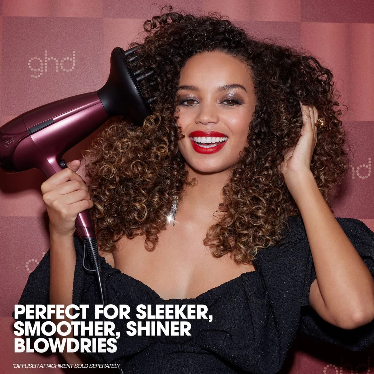 Ghd Helios Hairdryer in Cherry - Image 6