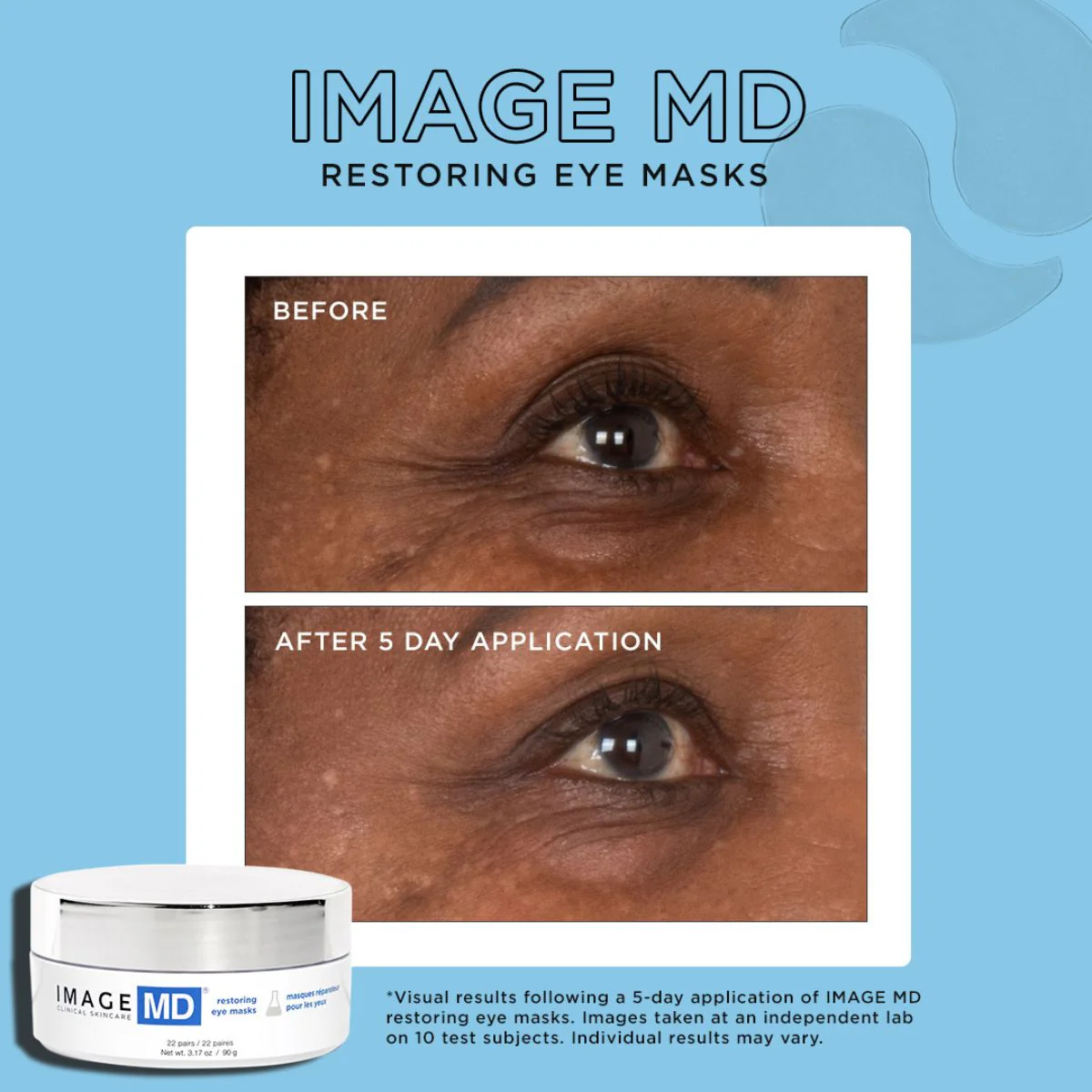 IMAGE MD Restoring Hydro-gel Eye Masks - Image 9