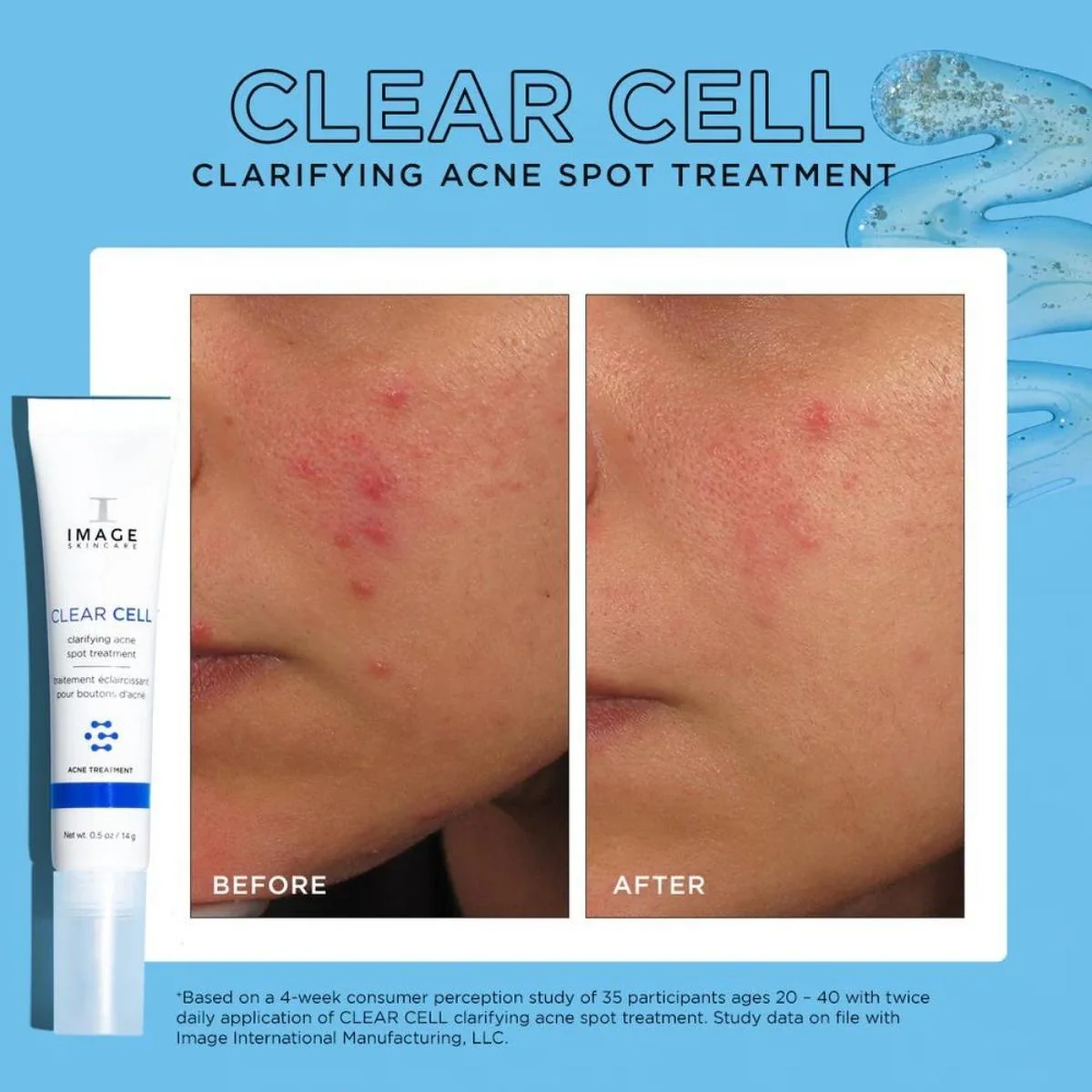 IMAGE Skincare Clear Cell Clarifying Salicylic Blemish Gel. - Image 7