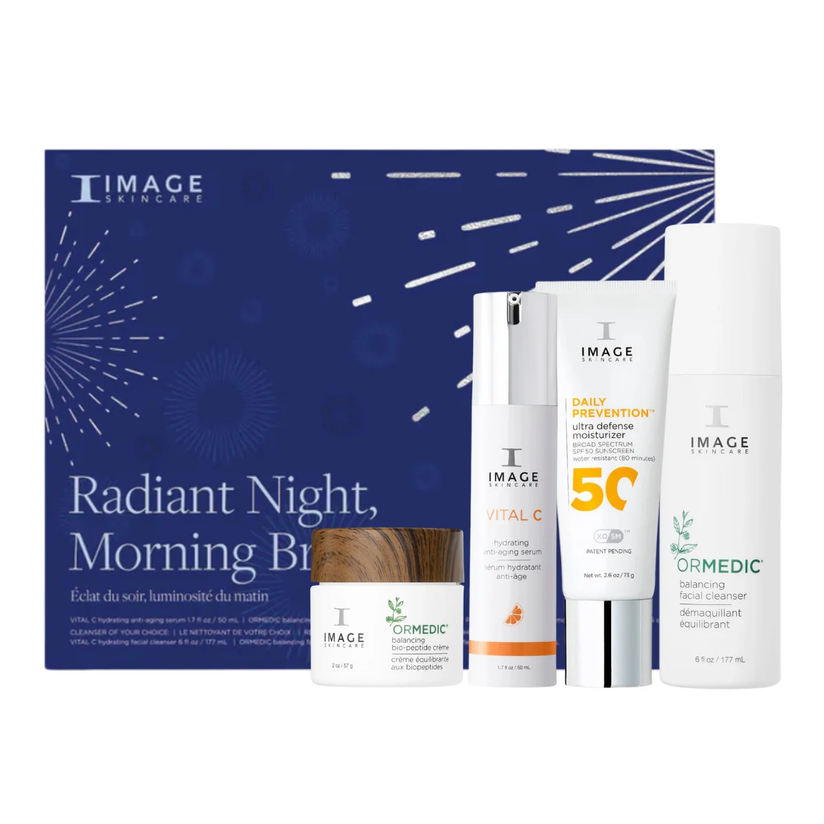 IMAGE Skincare Radiant Night, Morning Bright Ormedic Gift Set - Image 2