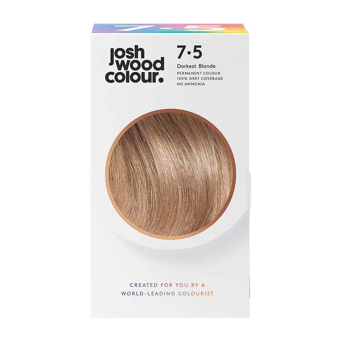 Josh Wood Colour Permanent Colour Kit - 7.5 Darkest Blonde