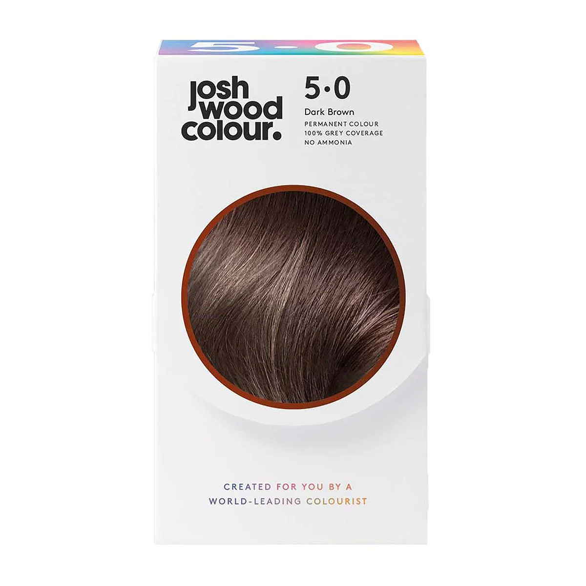 Josh Wood Colour Permanent Colour Kit - 5 Dark Brown