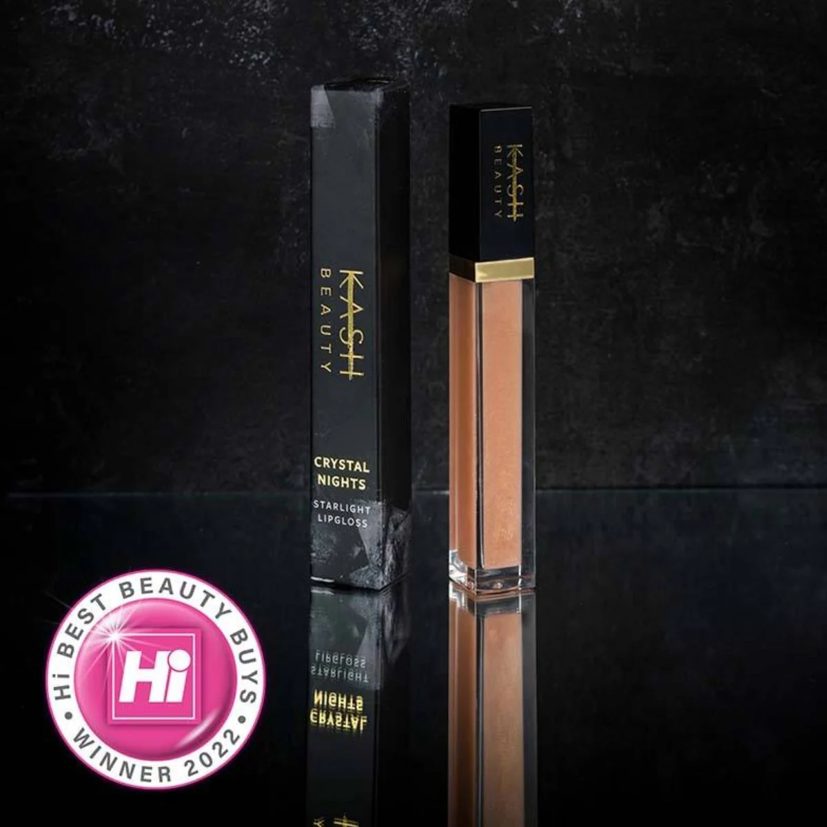 Kash Beauty Crystal Nights Lip Gloss Starlight - Image 2