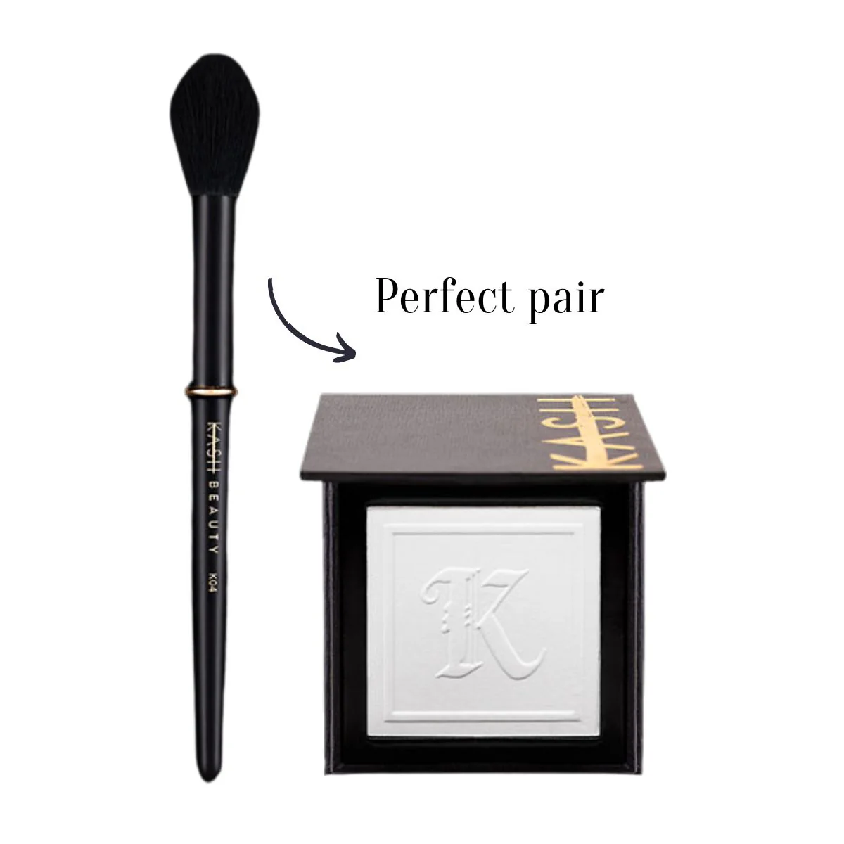 Kash Beauty Powder Brush K04 - Image 3