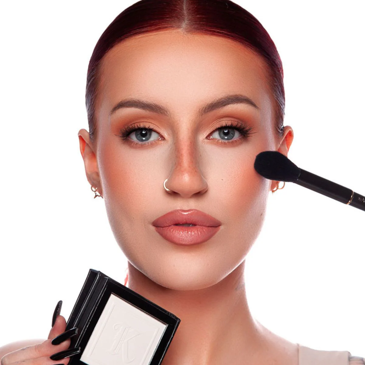 Kash Beauty Powder Brush K04 - Image 4