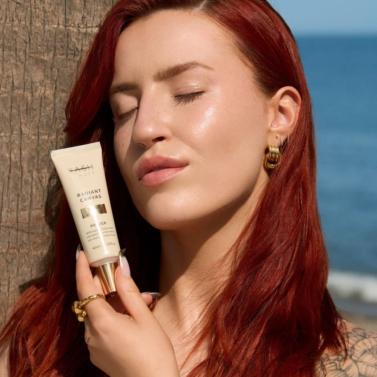 KASH Beauty Radiant Canvas Primer SPF50 - Image 2