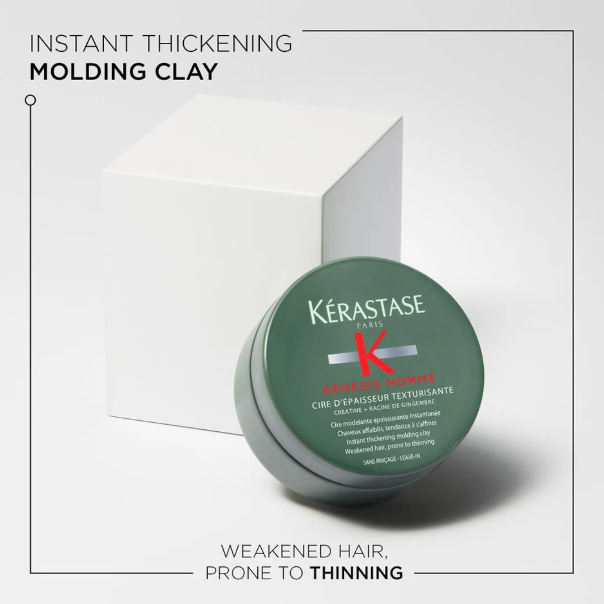 Kérastase Genesis Homme Instant Thickening Molding Clay - Image 3