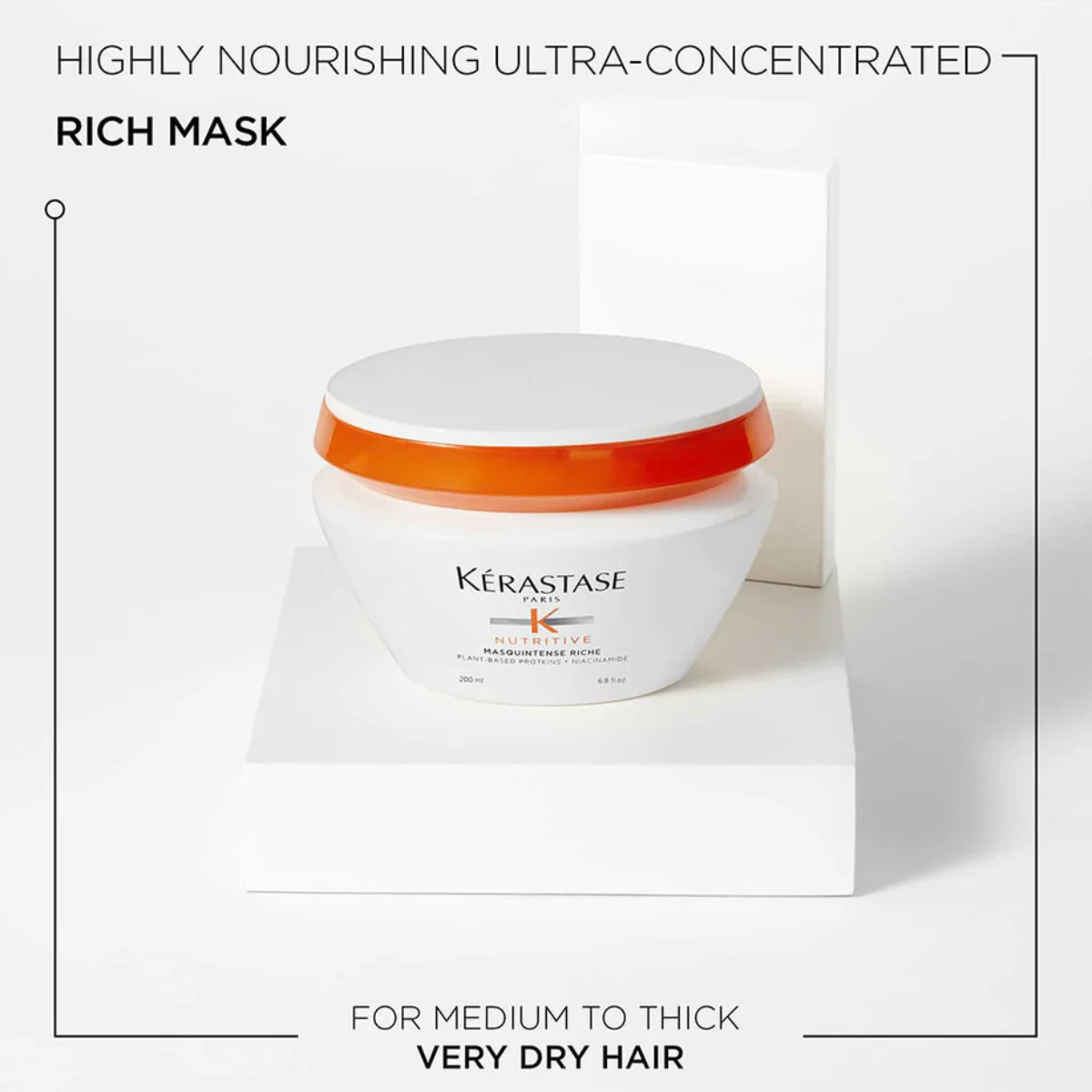 Kérastase Nutritive Masquintense Riche Deep Mask For Very Dry, Medium To Thick Hair - Image 3
