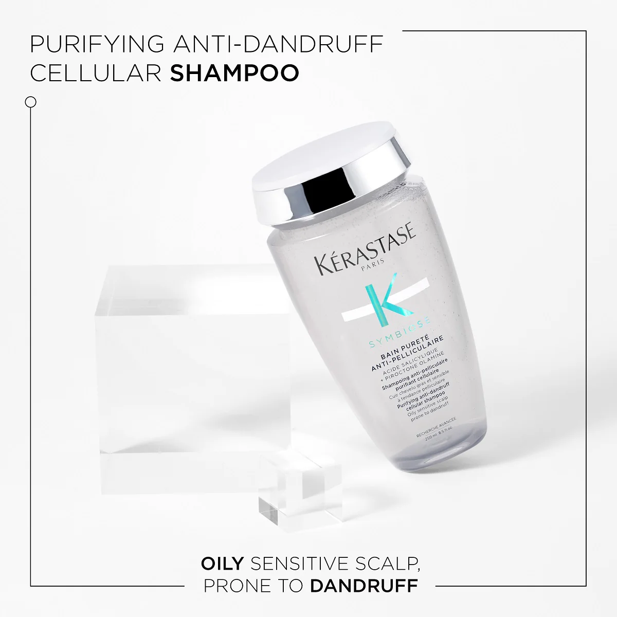 Kérastase Symbiose Purifying Anti-Dandruff Cellular Shampoo Oily Sensitive Scalp - Image 4