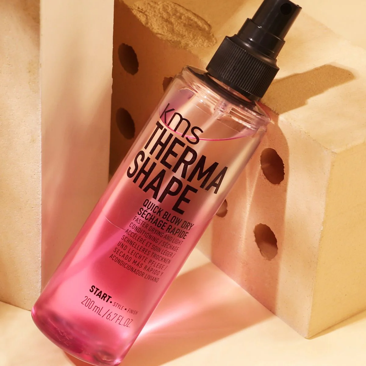 KMS ThermaShape Quick Blow Dry Spray 200ml - Image 2