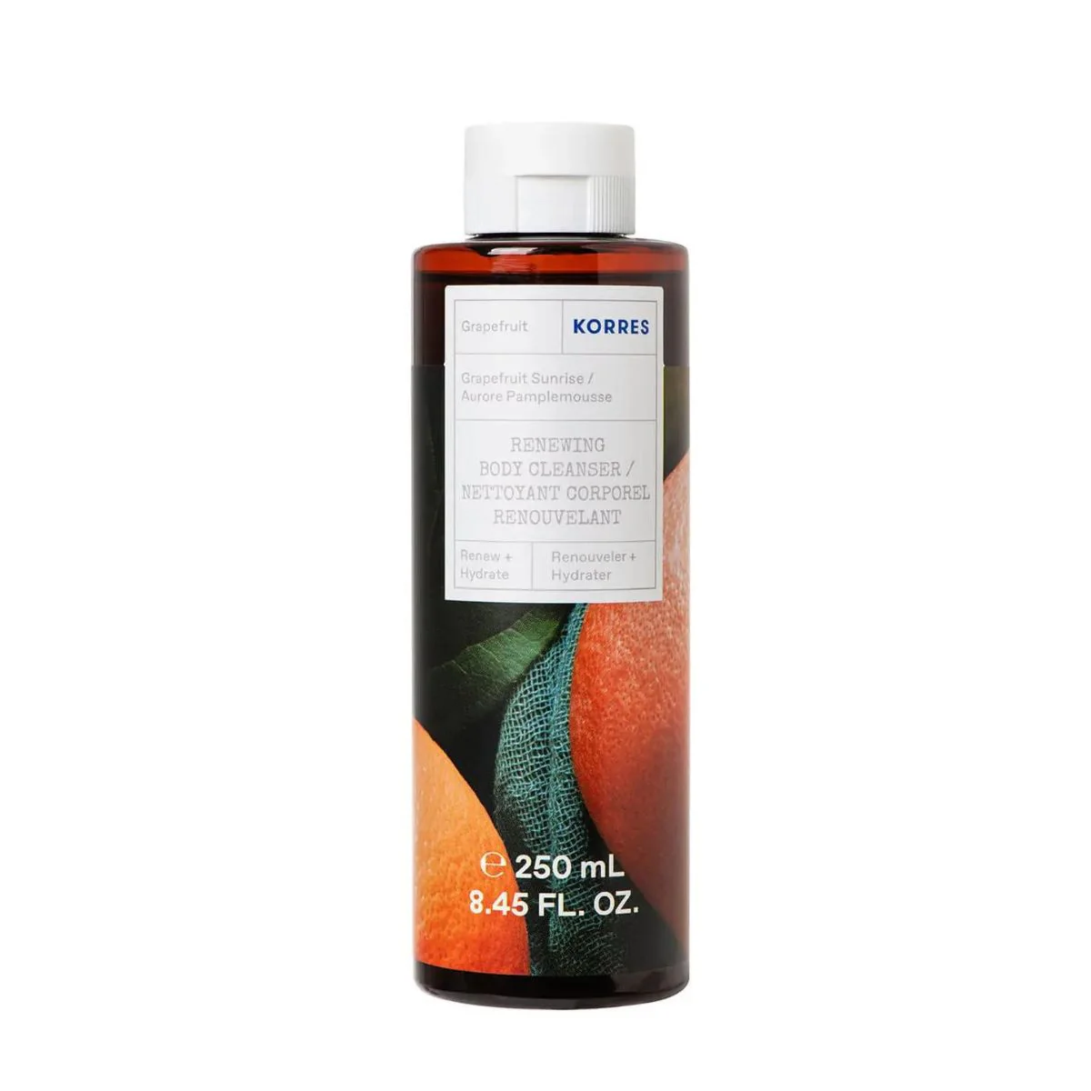 Korres Grapefruit Shower Gel.