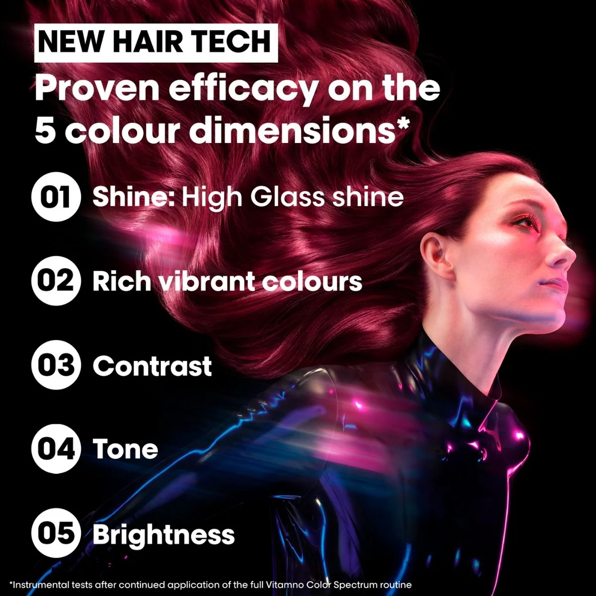 L'Oréal Professionnel Vitamino Color Spectrum Shampoo-Purple - Image 3
