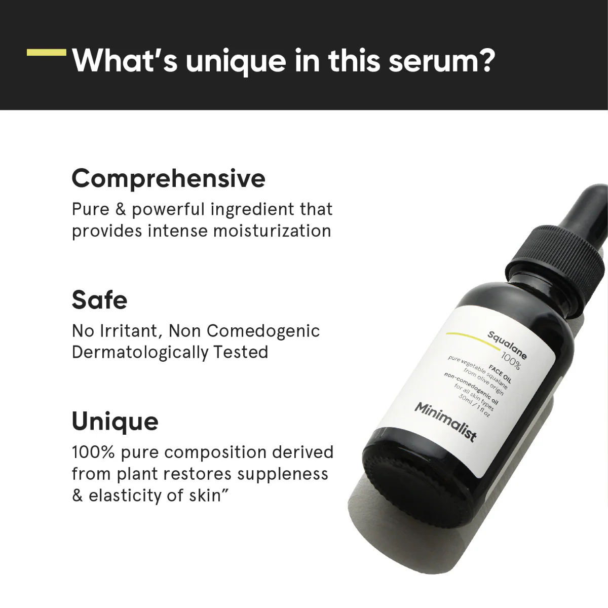 Minimalist Squalane 100% Face Oil - Image 3