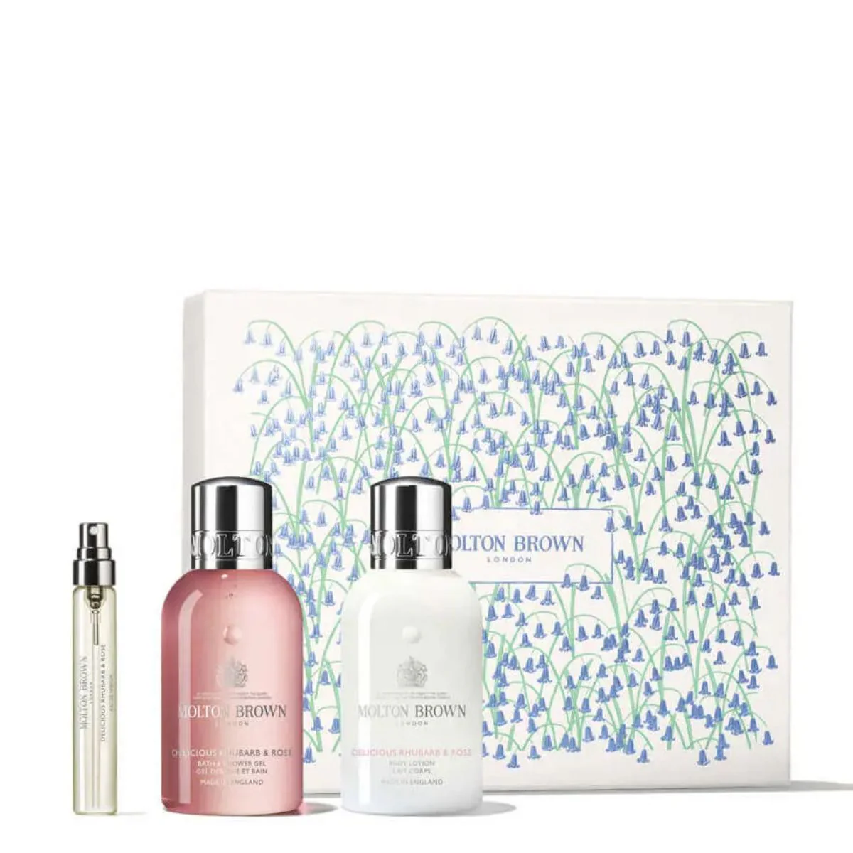 Molton Brown Delicious Rhubarb & Rose Travel Gift Set