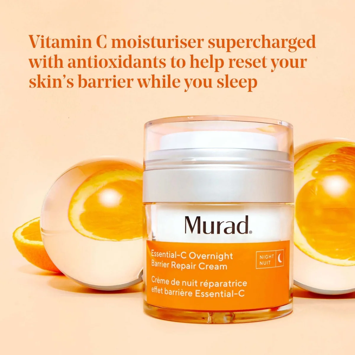 Murad Essential-C Overnight Barrier Repair Cream - Image 3