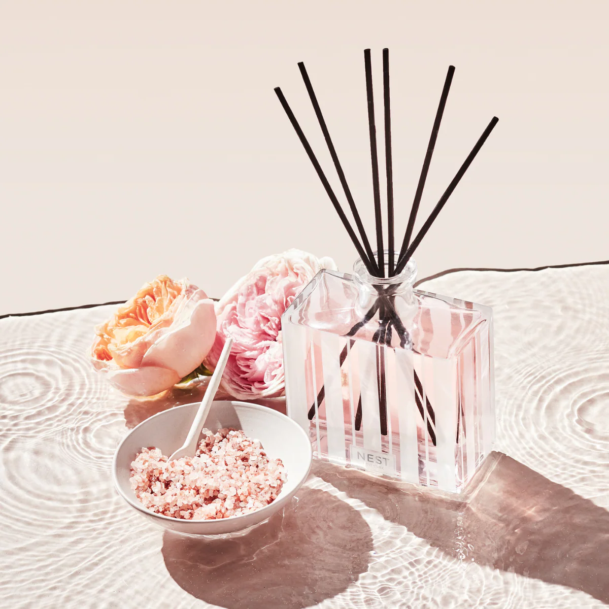 Nest New York Himalayan Salt & Rosewater Reed Diffuser - Image 2