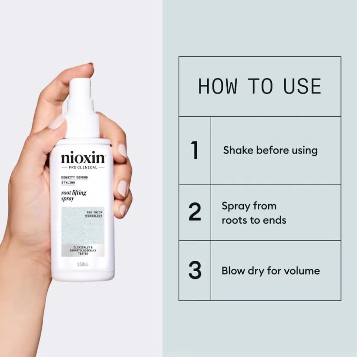 Nioxin Styling Thickening Spray 150ml - Image 2