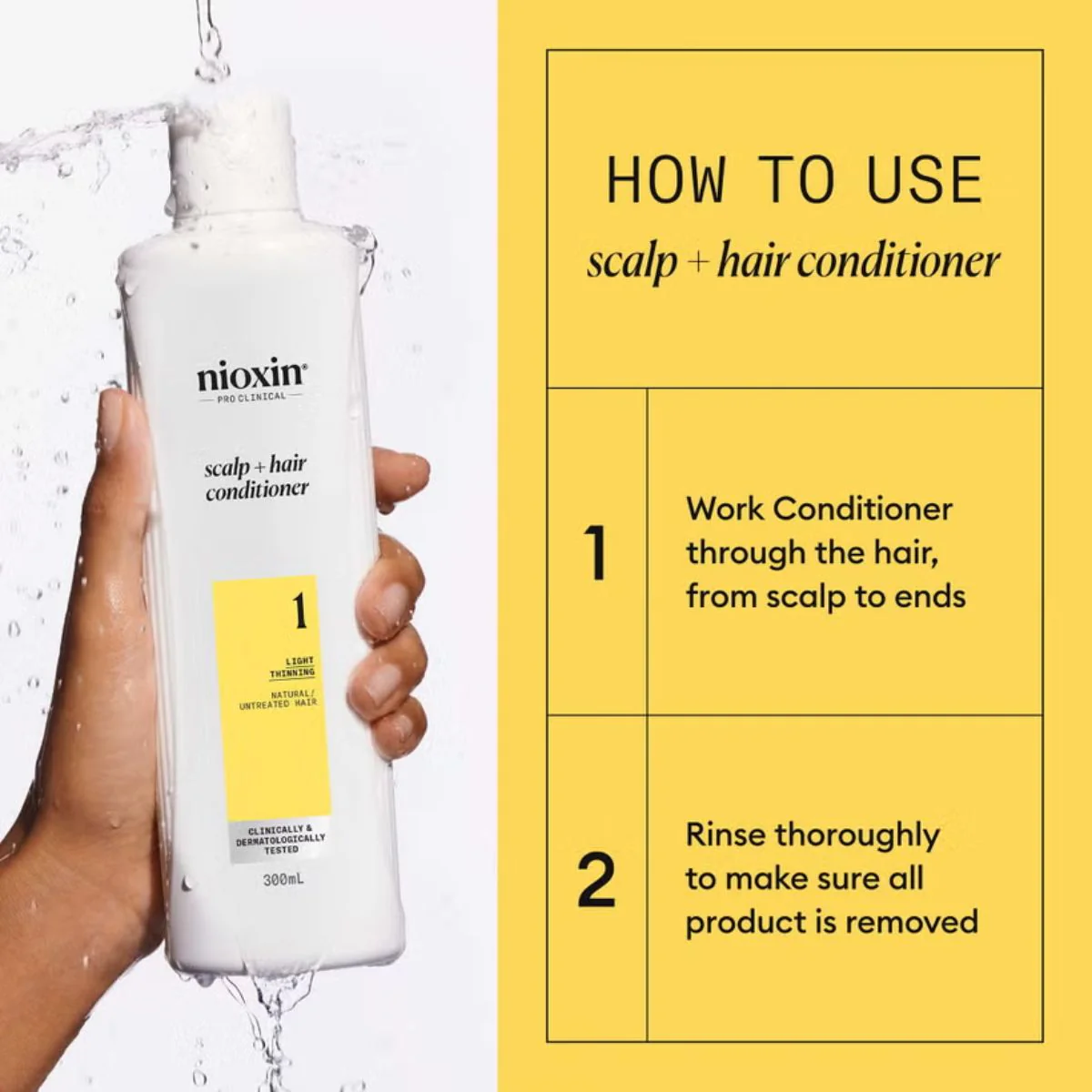 Nioxin Systems 1 Conditioner 300ml - Image 2