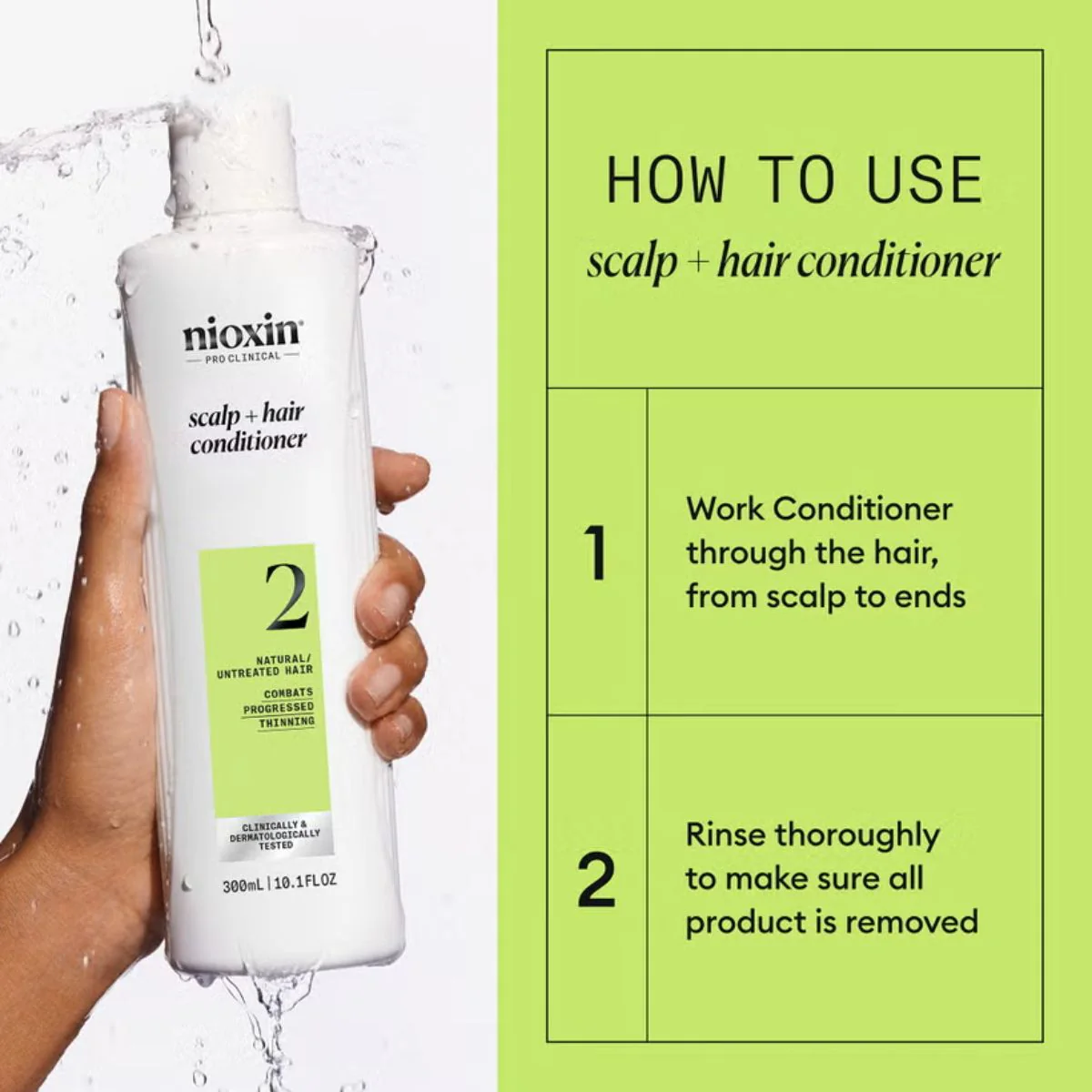 Nioxin Systems 2 Conditioner 300ml - Image 2