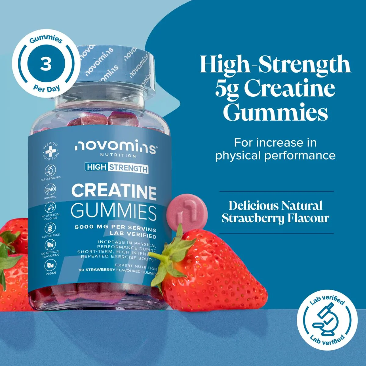 Novomins Creatine Gummies - Image 2