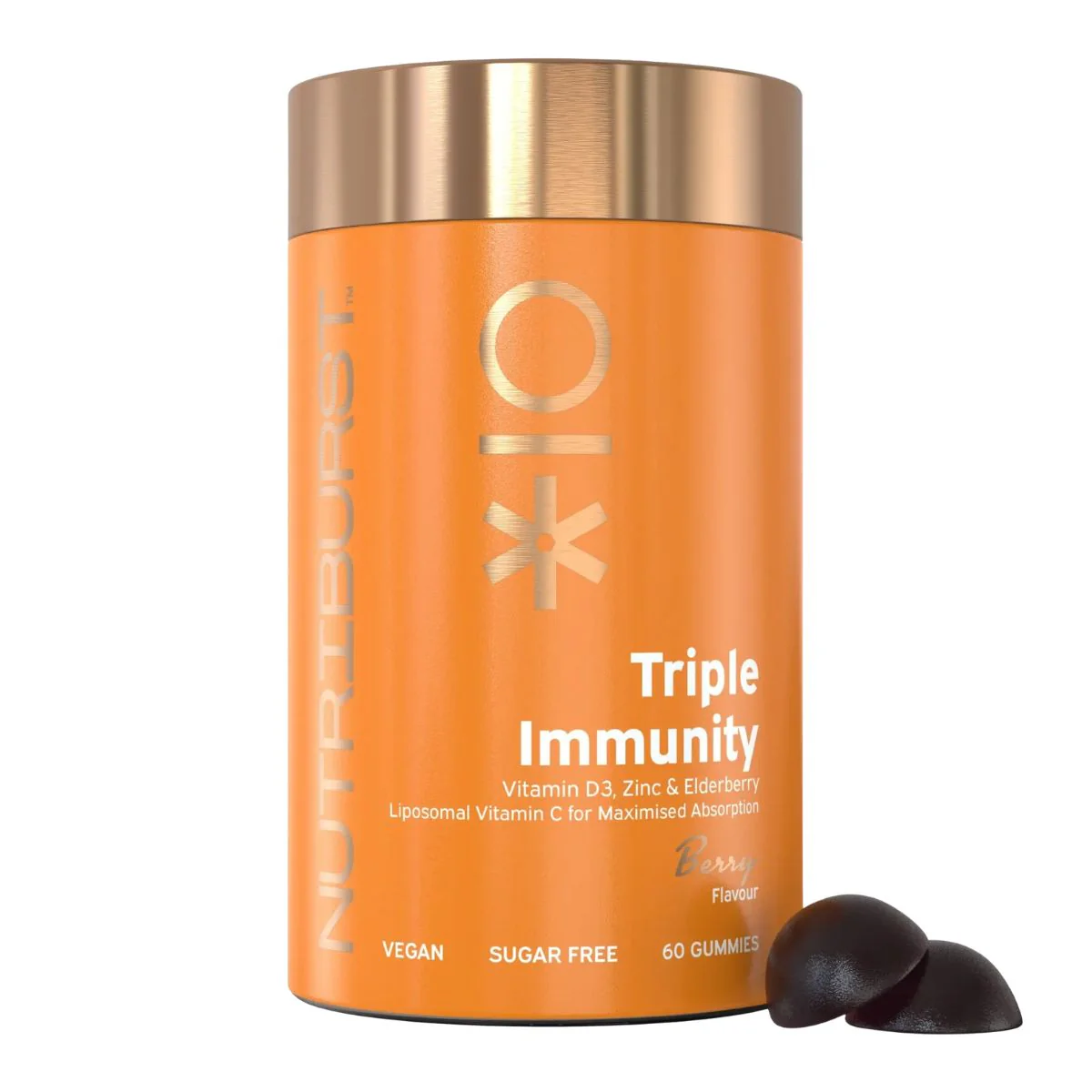 NutriBurst Triple Immunity 60 Gummies