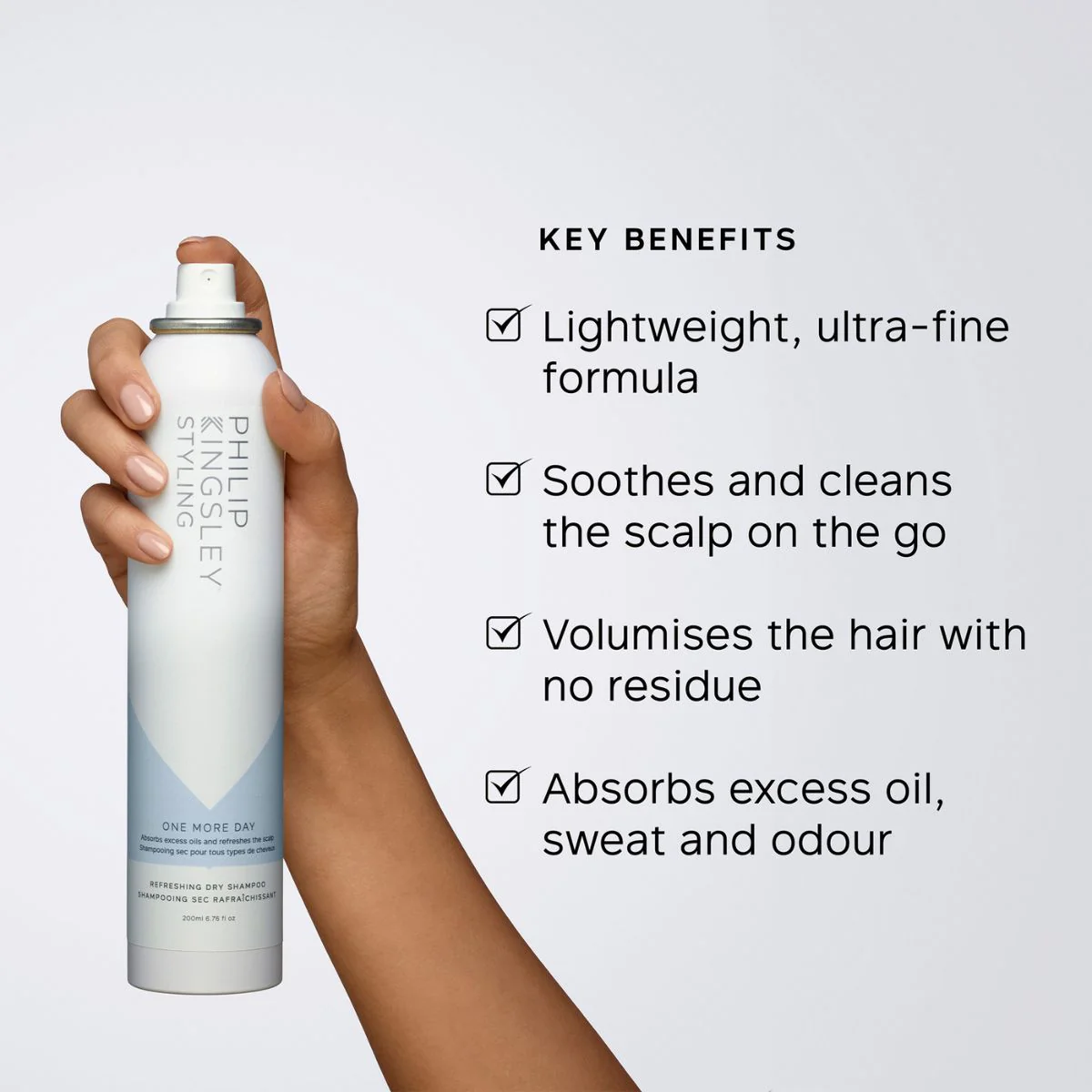 Philip Kingsley One More Day Dry Shampoo 200ml - Image 3