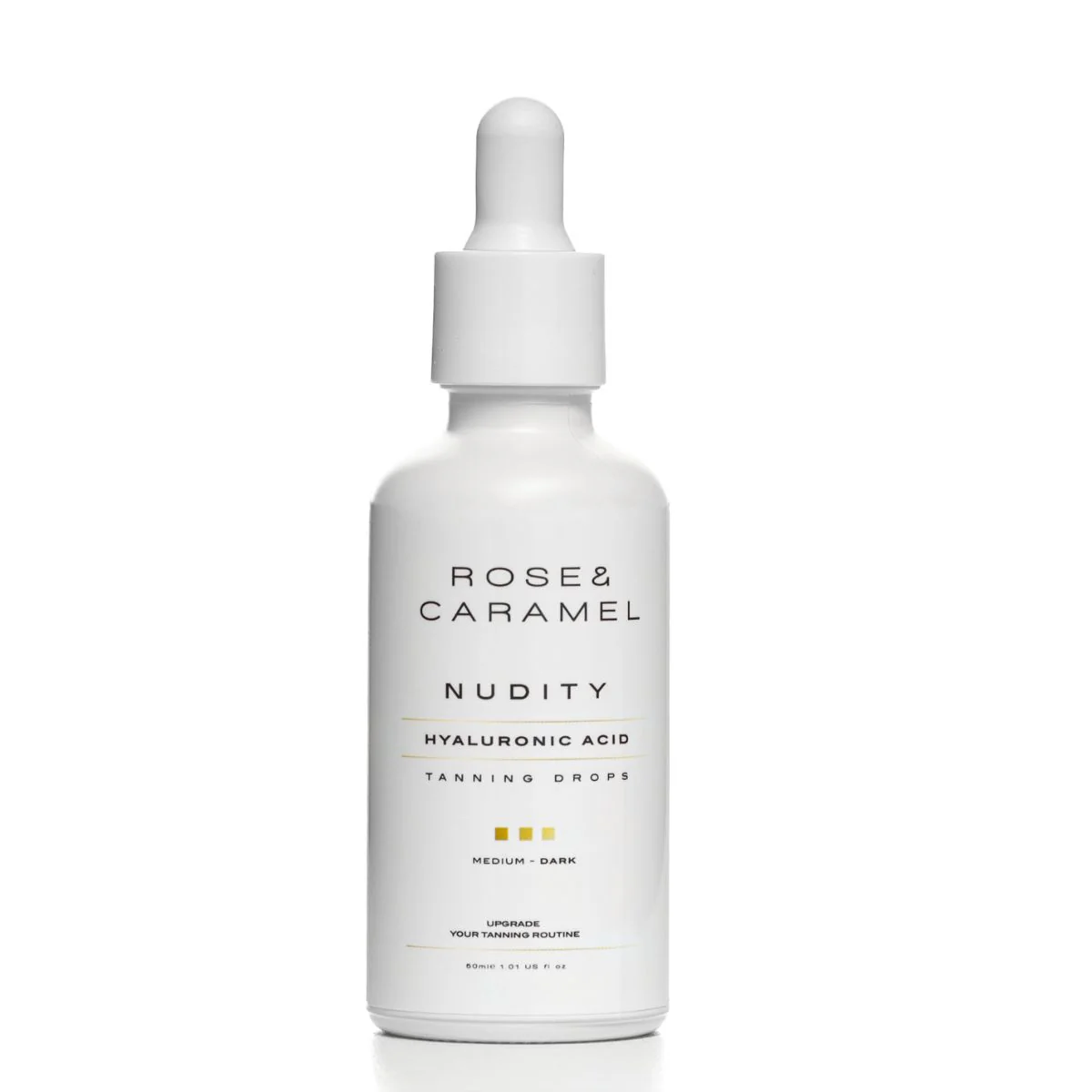Rose & Caramel Nudity Hyaluronic Acid Face Tanning Drops 50ml