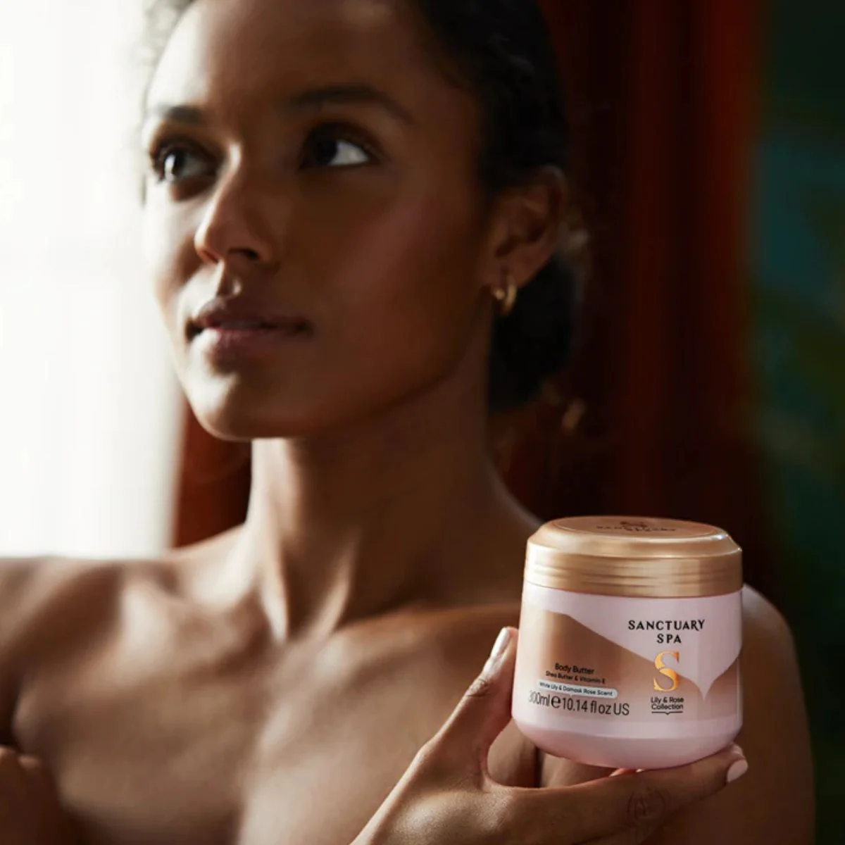 Sanctuary White Lily & Damask Rose Collection Body Butter 300ml - Image 3