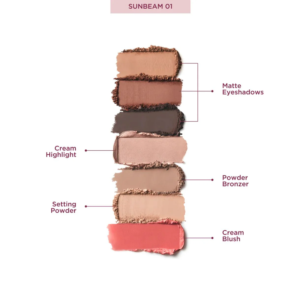 Sculpted Bare Basics Palette Sunbeam 01 - Image 2
