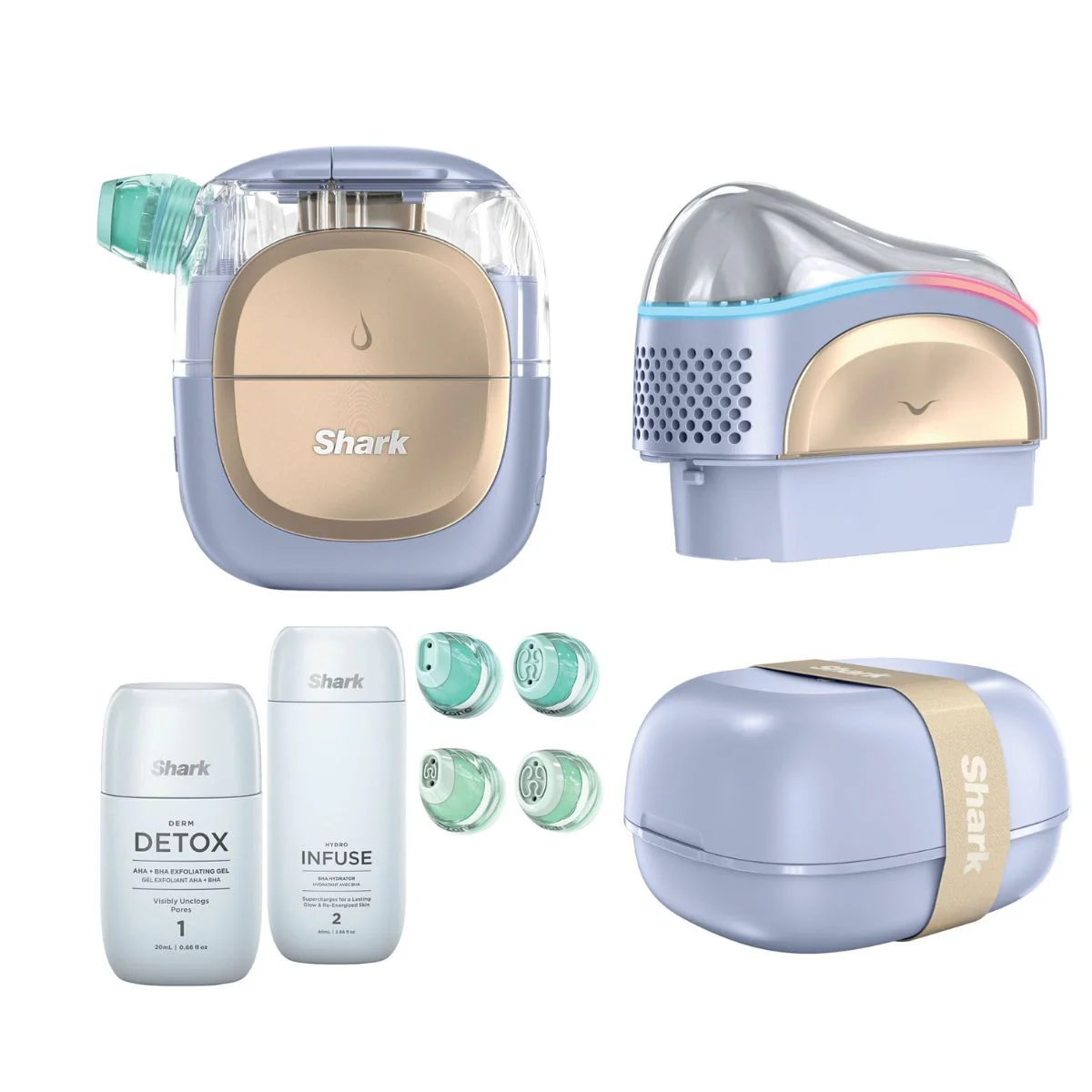 Shark FacialPro Glow + Depuffi - Spa Purple SAVE €30