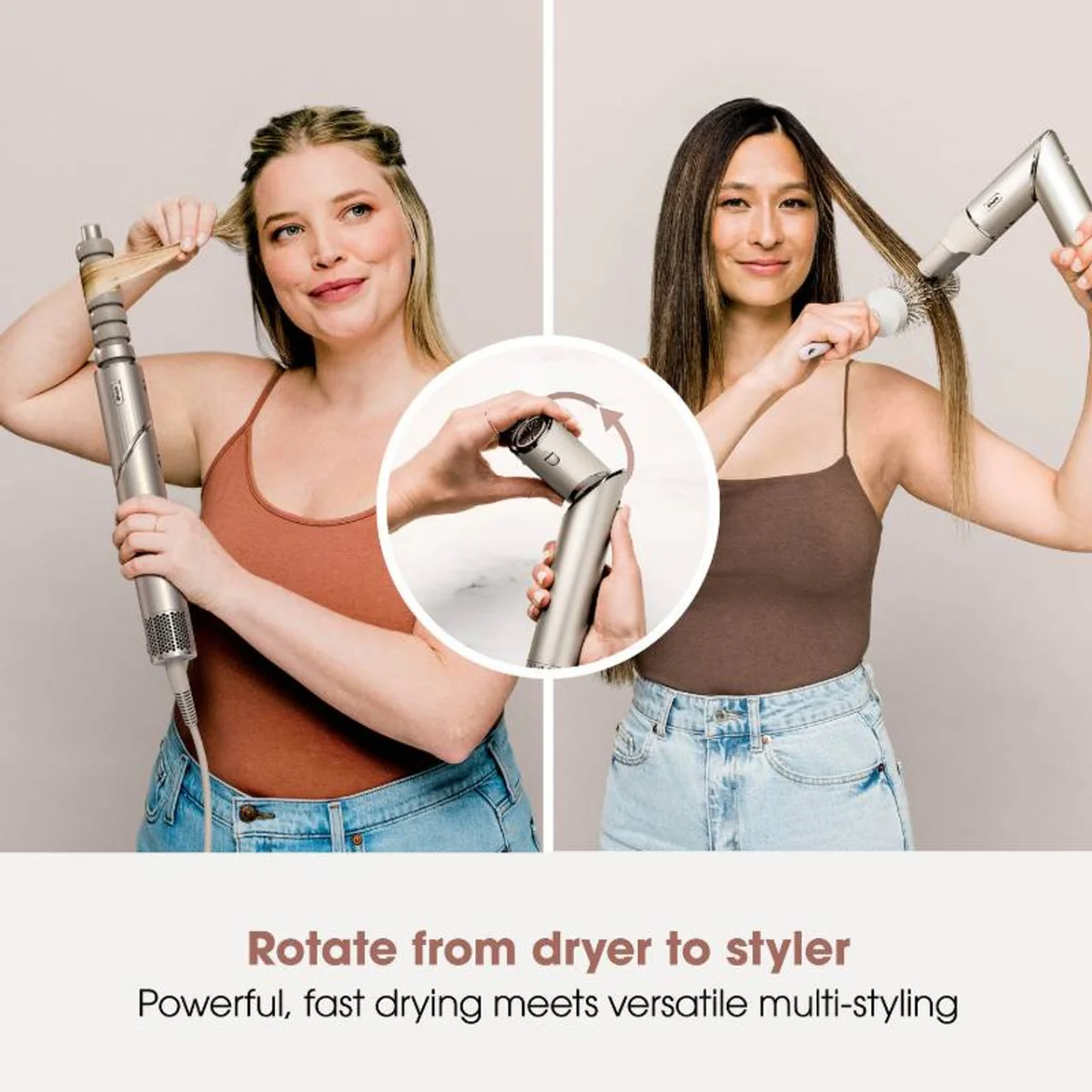 Shark FlexStyle 5-in-1 Air Styling & Drying System in Stone - Image 6