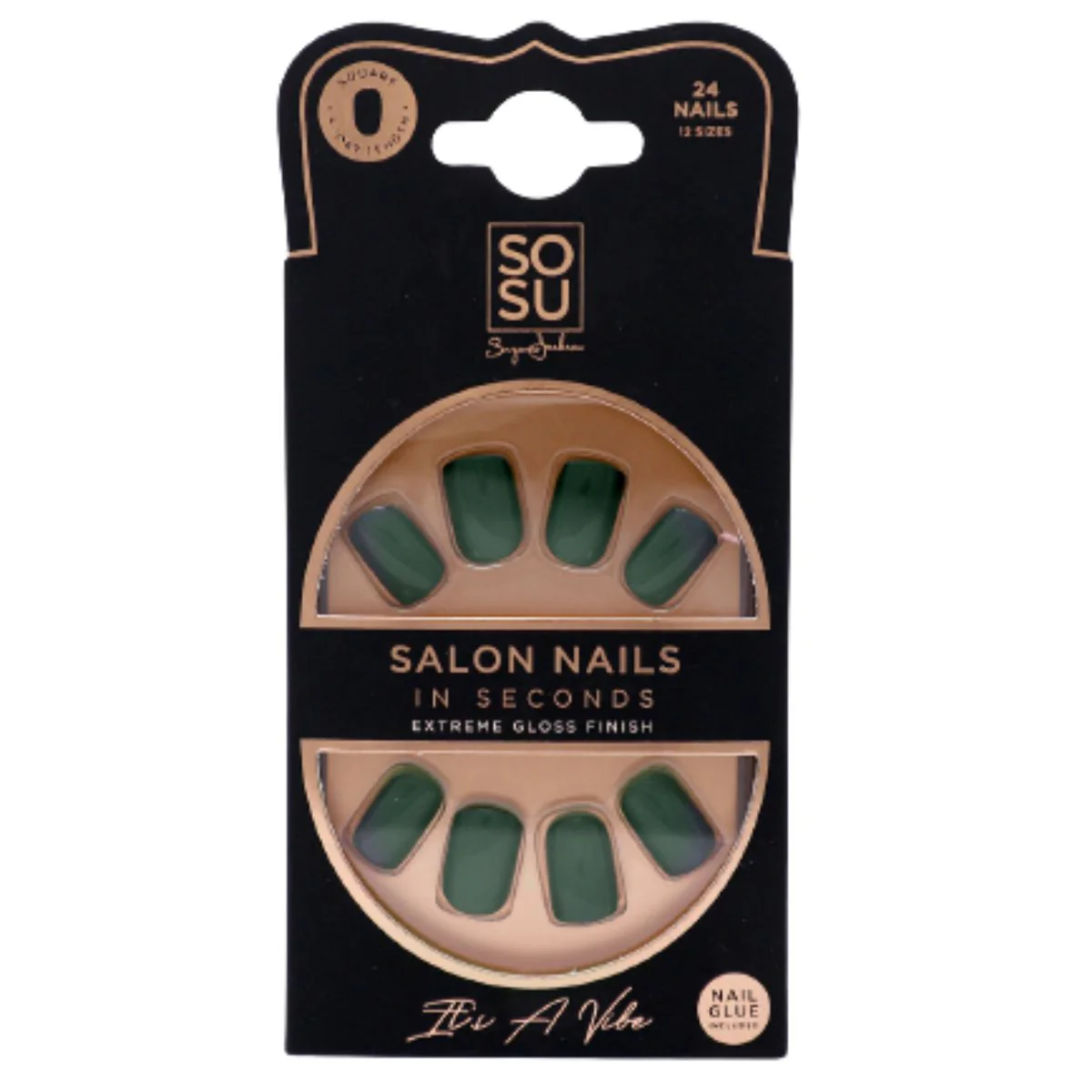 SOSU Cosmetics Salon Nails in Seconds with Nail Glue. - Image 2