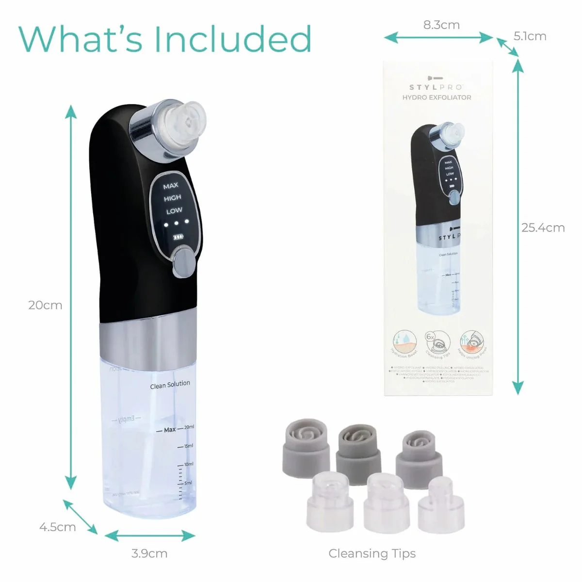 Stylpro Hydro-Vacuum Exfoliator - Image 2