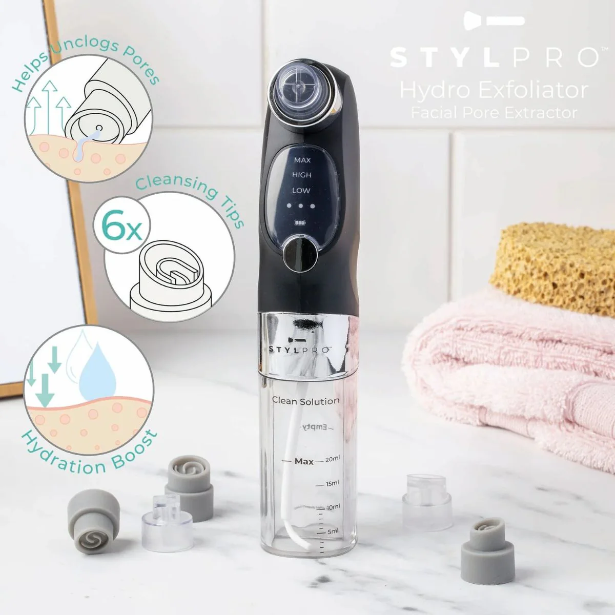 Stylpro Hydro-Vacuum Exfoliator - Image 5